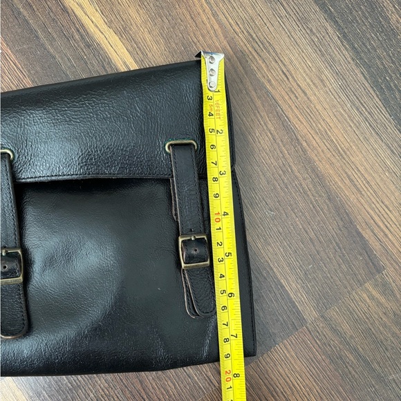 Cole Haan Black Leather‎ Zip, Buckle & Lace 17” Tall Knee-High Riding Boots Sz 9 - Picture 13 of 14